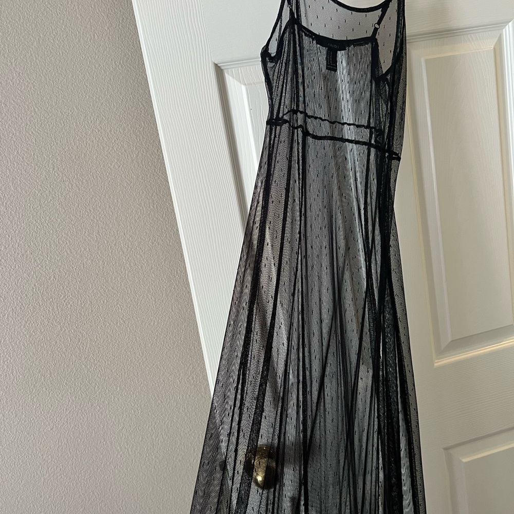Beautiful see through long dress